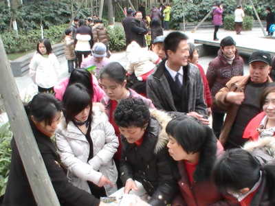 “欢声笑语乐元宵·兔年来把花城闹”