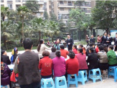 重阳节日送欢乐茶话联谊暖人心